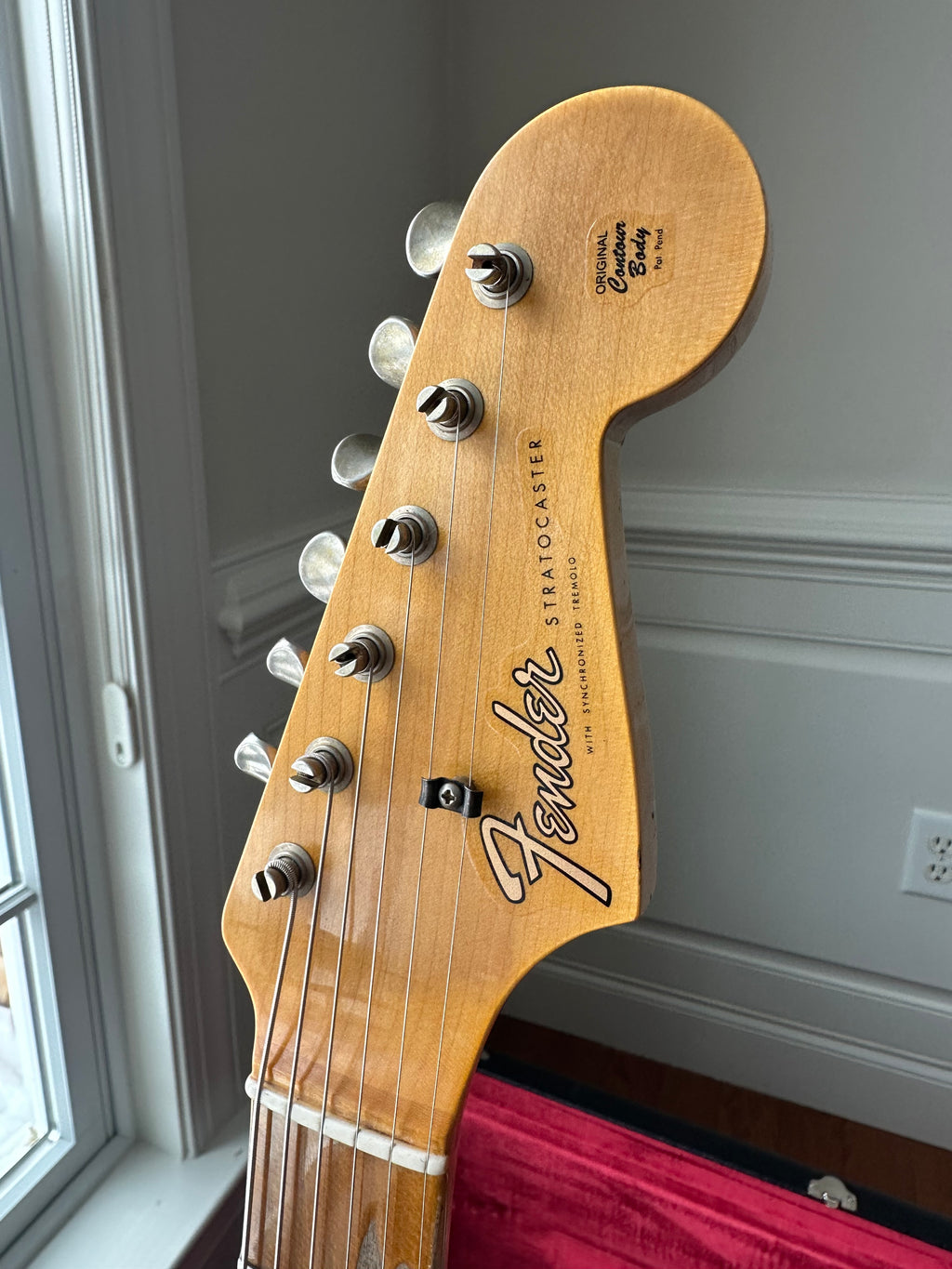 2023 Fender Custom Shop Postmodern Stratocaster Journeyman Maple - Bleached 3 Tone Sunburst - Image 8