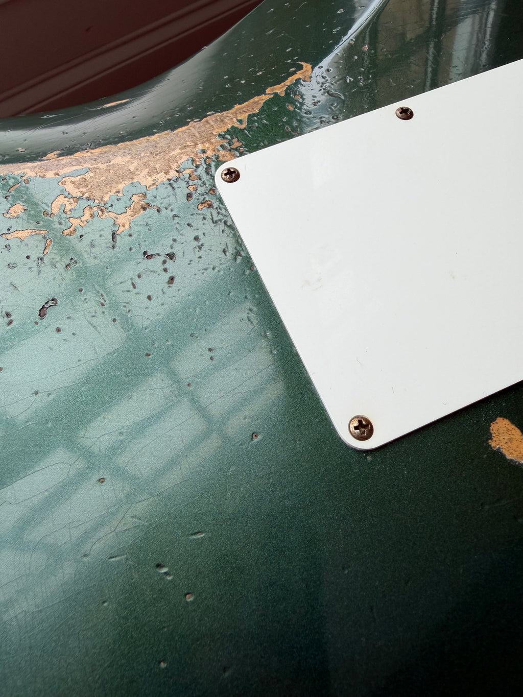 2026 Fender Custom Shop '64 Stratocaster L-Series Heavy Relic - Aged Sherwood Metallic Green - Image 18