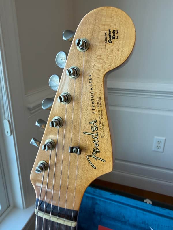 2026 Fender Custom Shop '64 Stratocaster L-Series Journeyman - Aged Surf Green