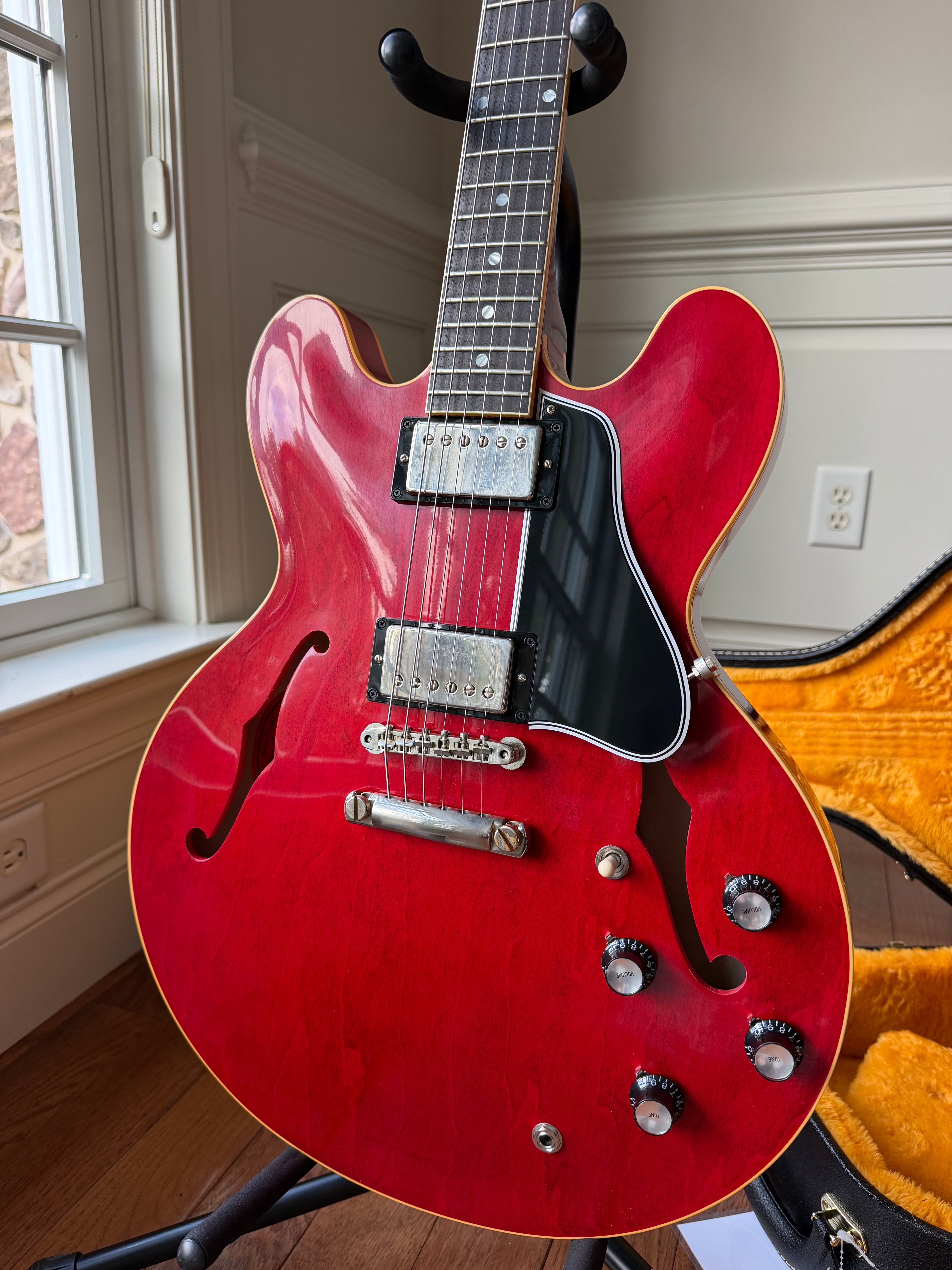 2026 Gibson Custom Shop ES-335 ‘61 Reissue VOS - Sixties Cherry Red
