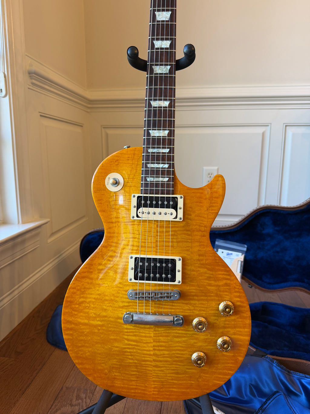 2001 Gibson Gary Moore Signature Les Paul Standard - Lemonburst
