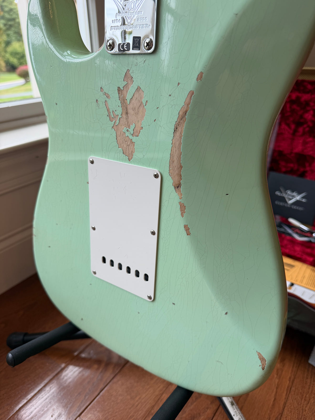 2024 Fender Custom Shop ‘54 Stratocaster 70th Anniversary Relic Limited - Surf Green