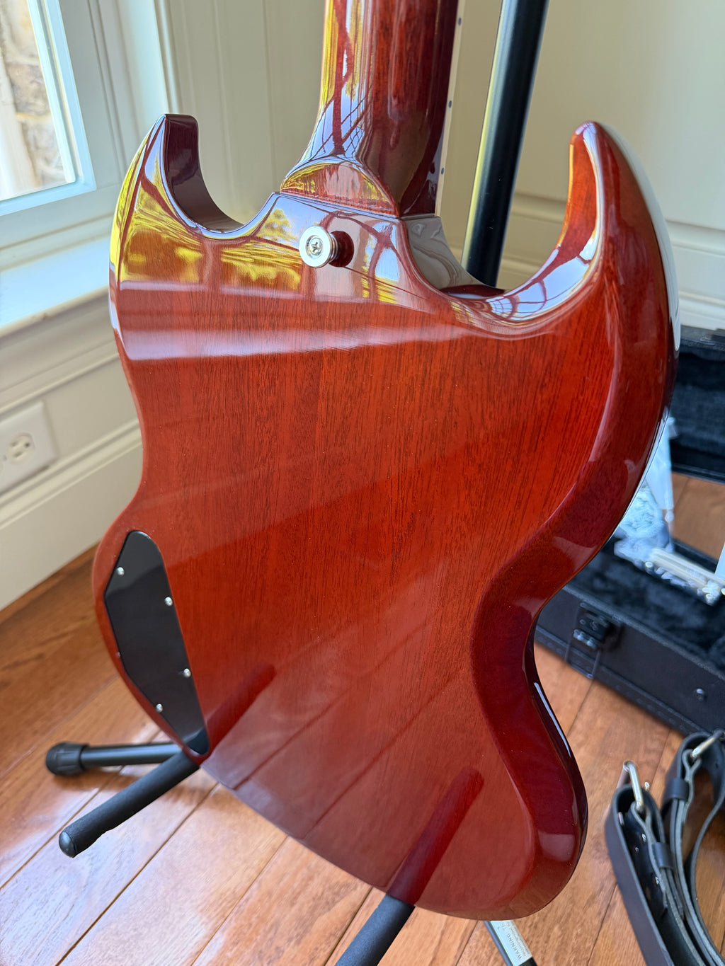 2026 Gibson Jake Kiszka Signature '61 SG Standard - Faded Vintage Cherry Red