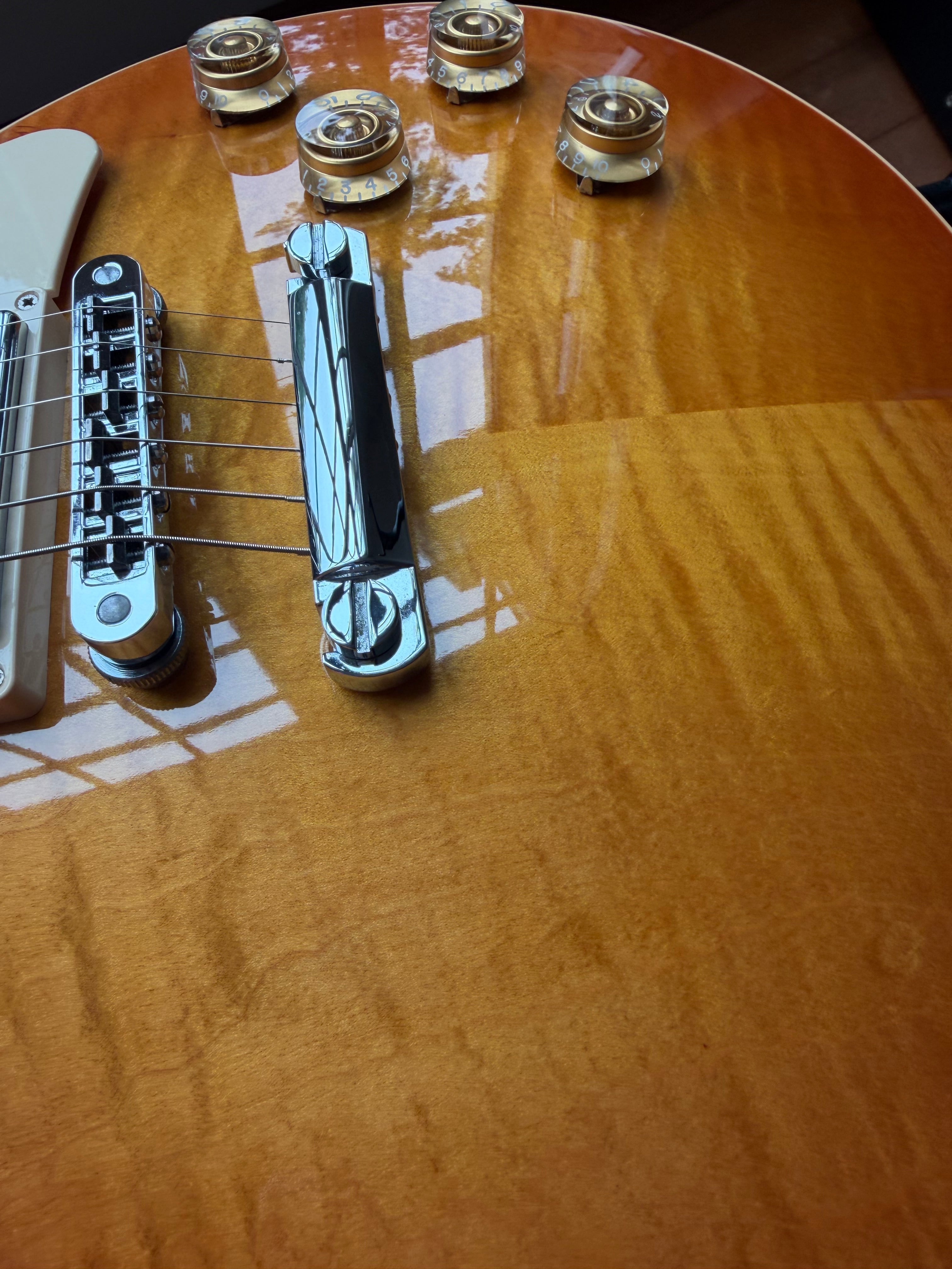 2013 Gibson Les Paul Traditional Plus AA Flame Top - Light Burst