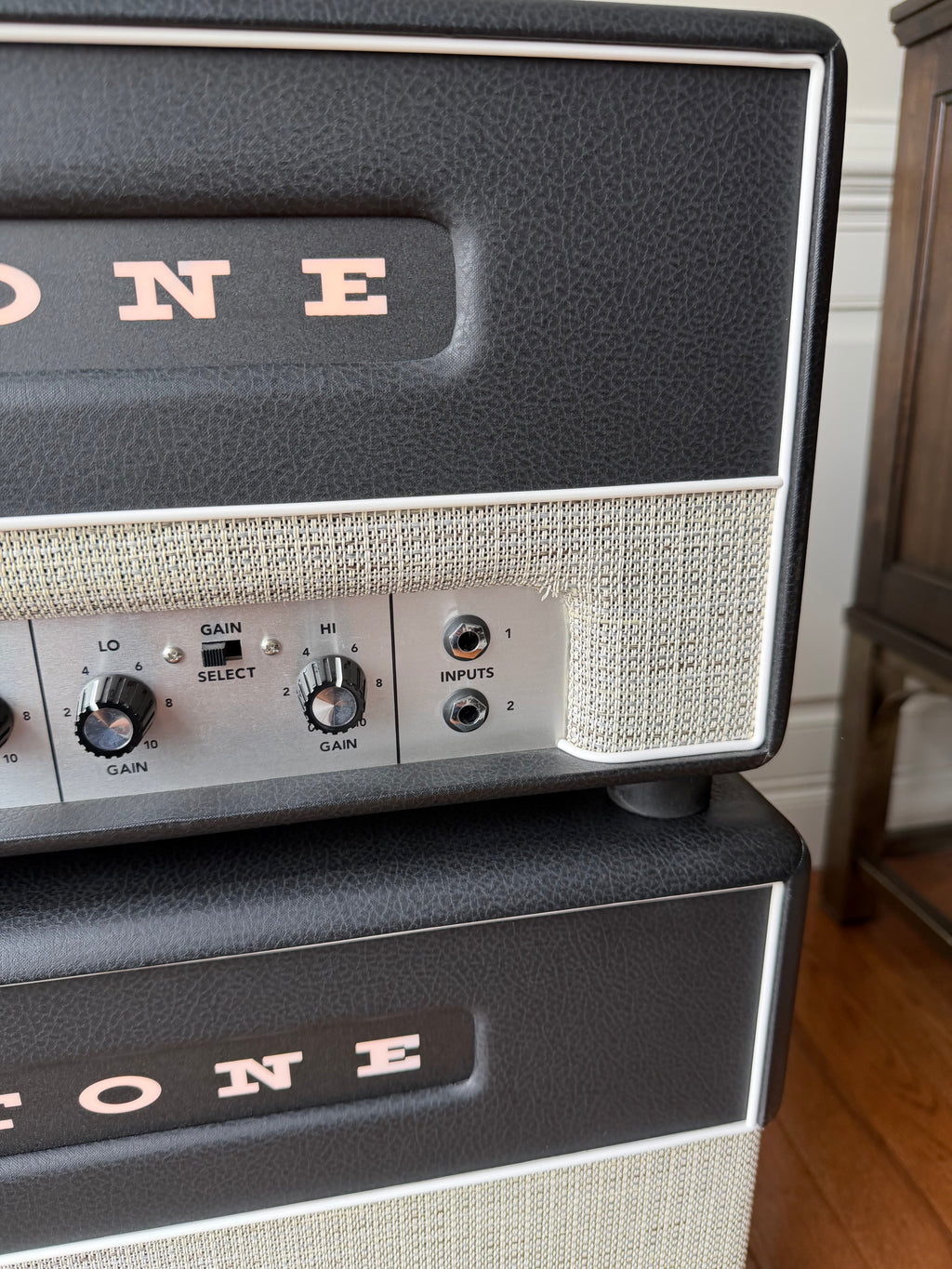 2025 Magnatone Super Fifty-Nine M80 Guitar Amp Head and Cab Stack - Image 5