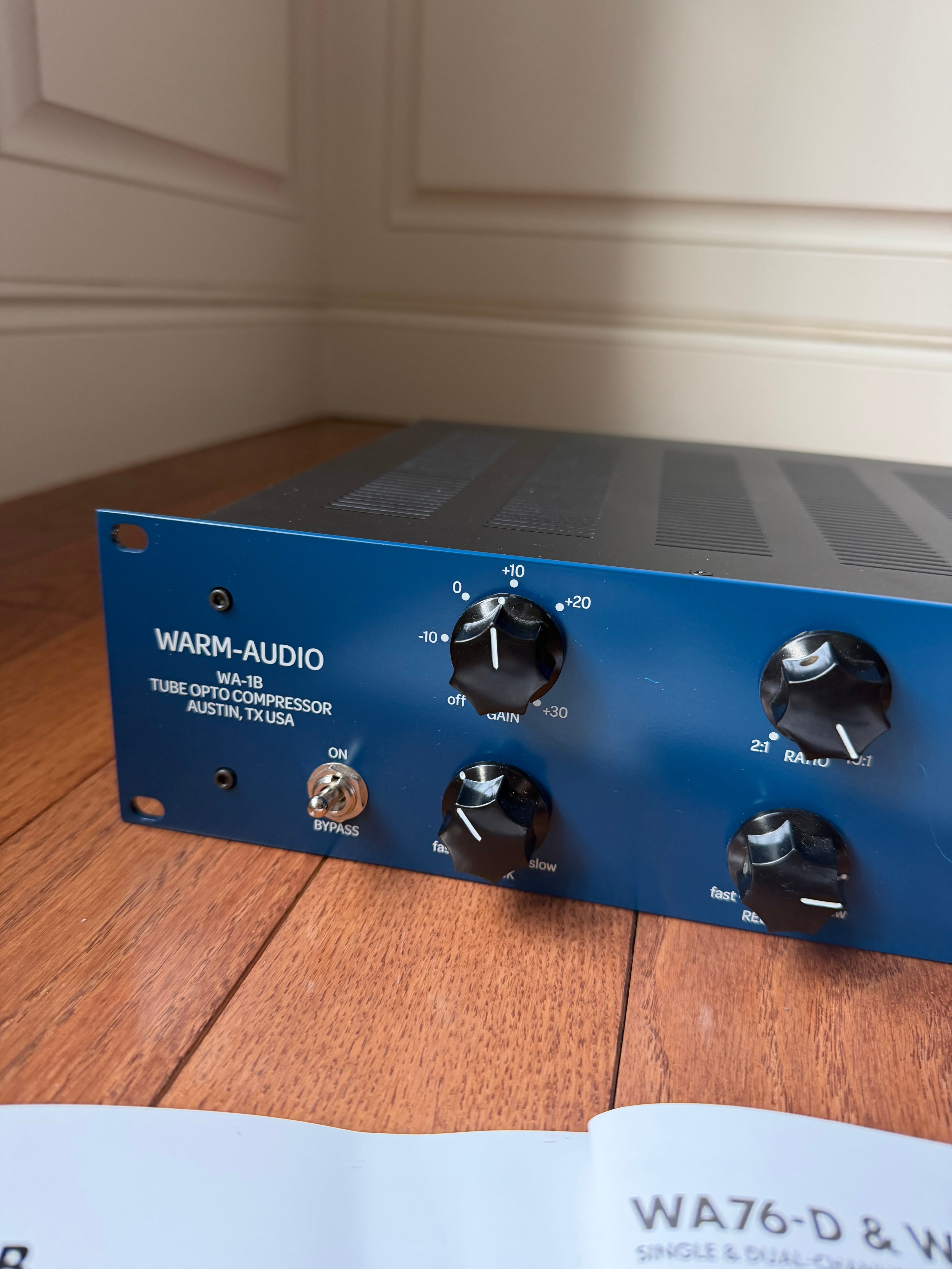 Warm Audio WA-1B Tube Opto Compressor