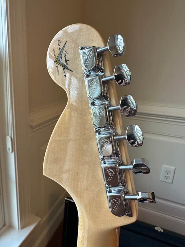 2024 Fender Custom Shop '69 Reissue Stratocaster Journeyman Relic Aged Charcoal Frost Metallic