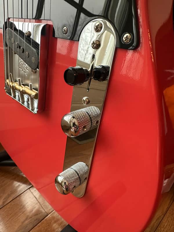 2025 Fender Custom Shop ‘54 Telecaster TCP Time Capsule - Faded Aged Fiesta Red