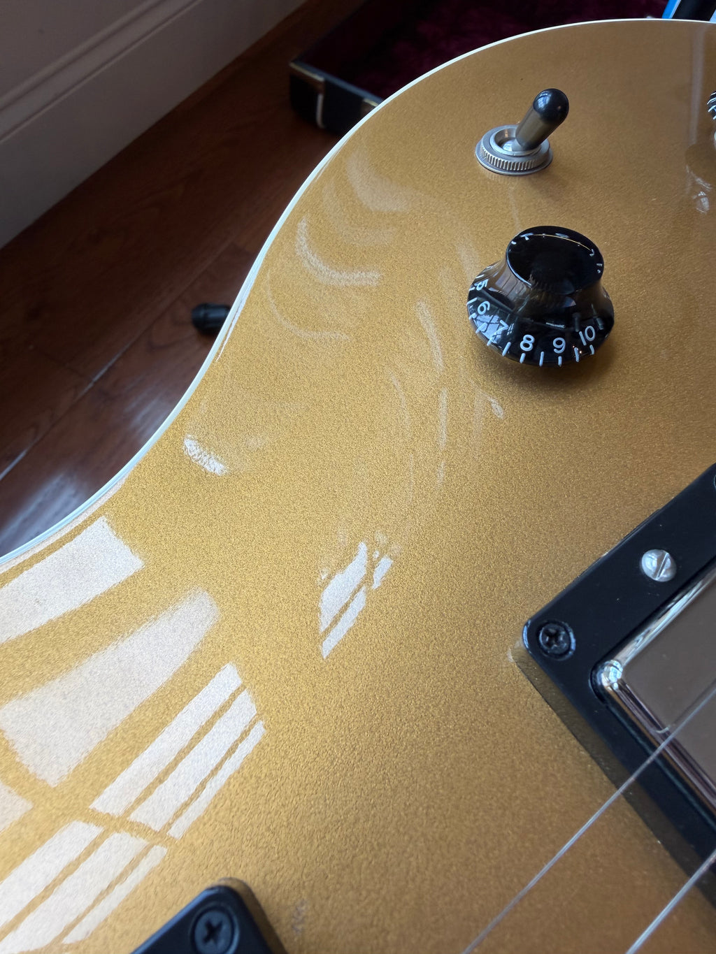2017 Gibson Custom Shop Modern DC Double Cut - Bullion Gold