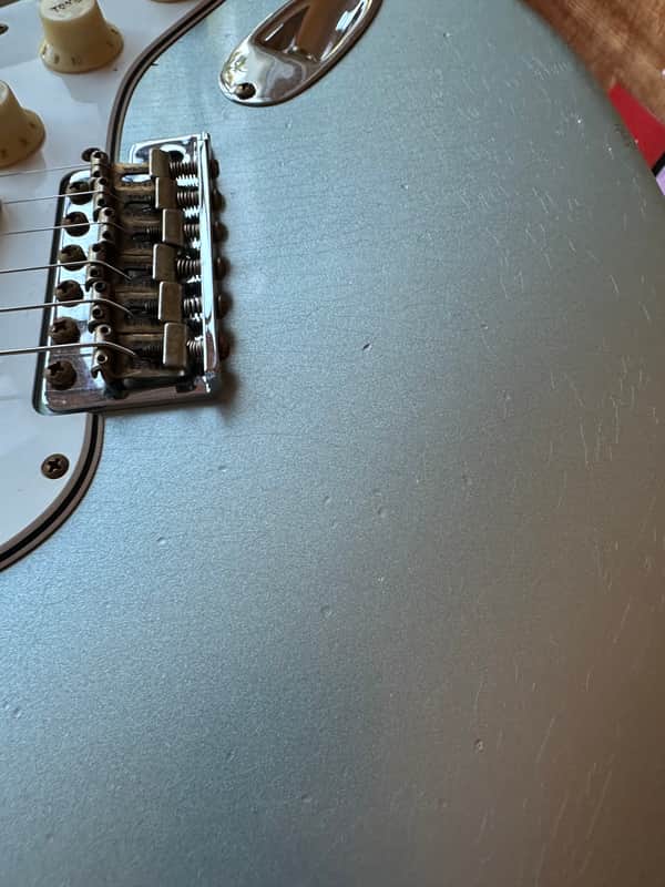 2024 Fender Custom Shop '65 Reissue Stratocaster Journeyman Relic Fire Mist Silver