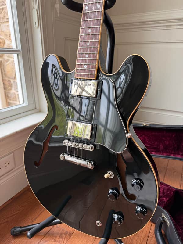 Gibson Custom Shop ES-335 Roy Orbison - Ebony Black