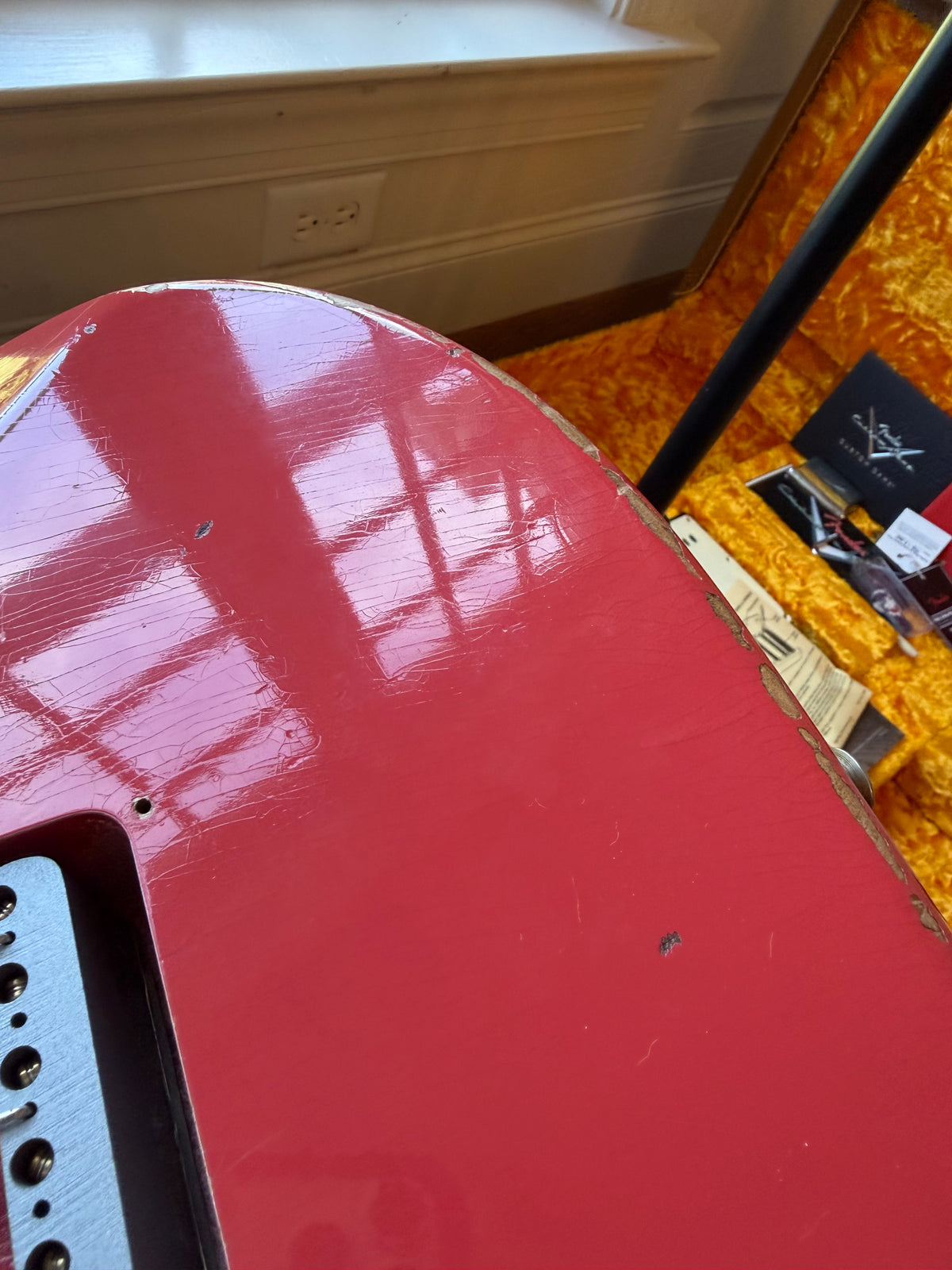 2022 Fender Custom Shop ‘61 Stratocaster Heavy Relic - Fiesta Red