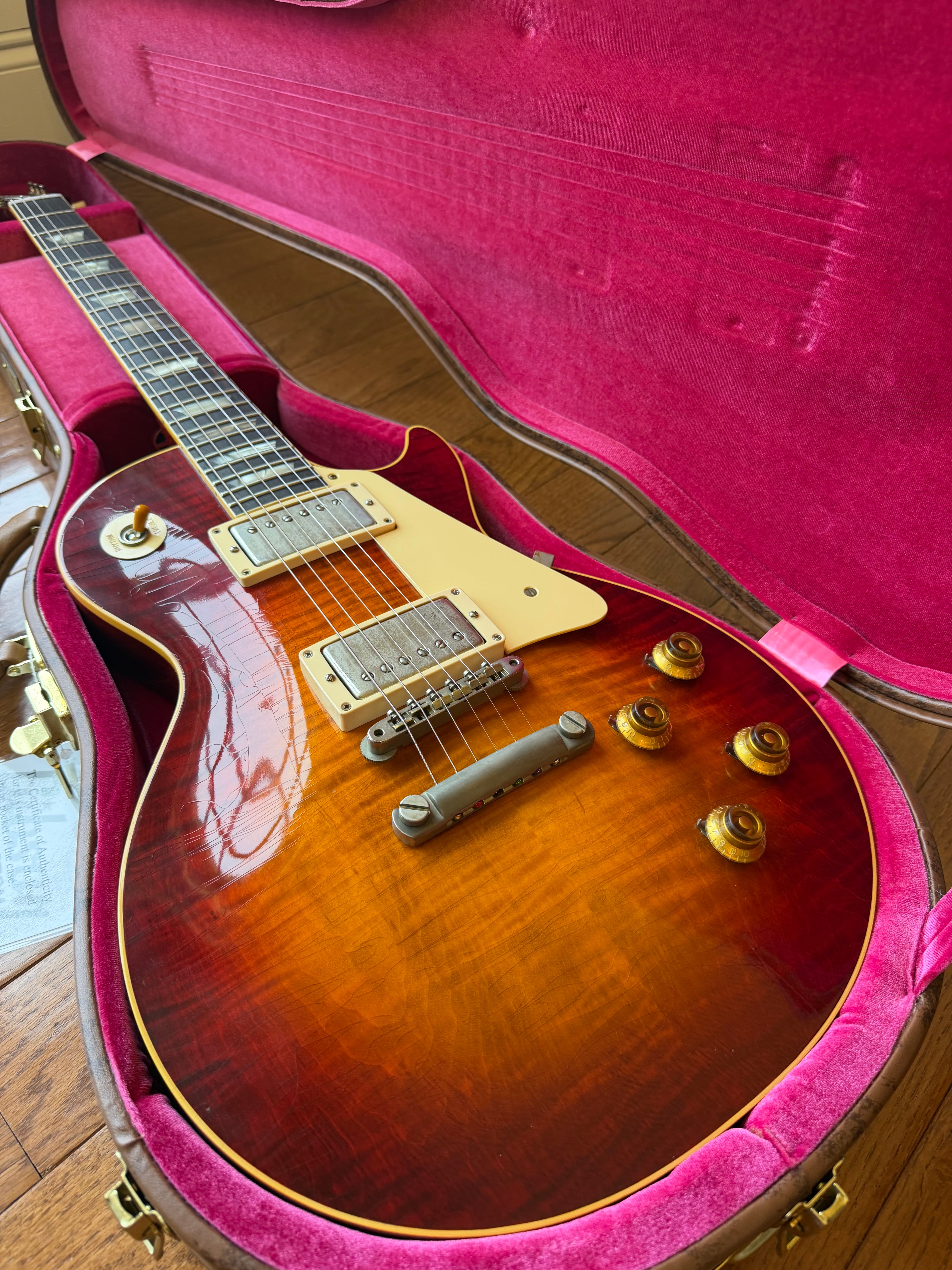 2026 Gibson Custom Shop Les Paul Standard ‘59 Reissue R9 Murphy Lab Ultra Light Aged - Factory Burst