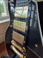 2023 Gibson Custom Shop Les Paul Custom ‘57 Reissue 3 Pickup Black Beauty - Ebony Black