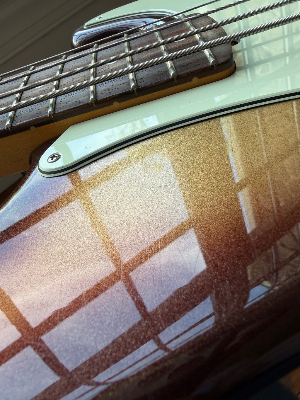 2019 Fender American Ultra Precision Bass - Mocha Burst