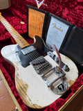 2020 Fender Custom Shop Tele Cunife Limited Edition Heavy Relic - Aged White Blonde