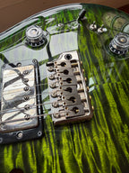2019 PRS Special Semi-Hollow Wood Library Brazilian Korina - Jade Green Smokeburst