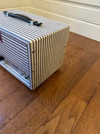 Benson Monarch Head - Oxblood Blue and White Pinstripes - Image 9