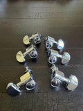 Grover Tuners Set of 6 3 x 3 - Chrome