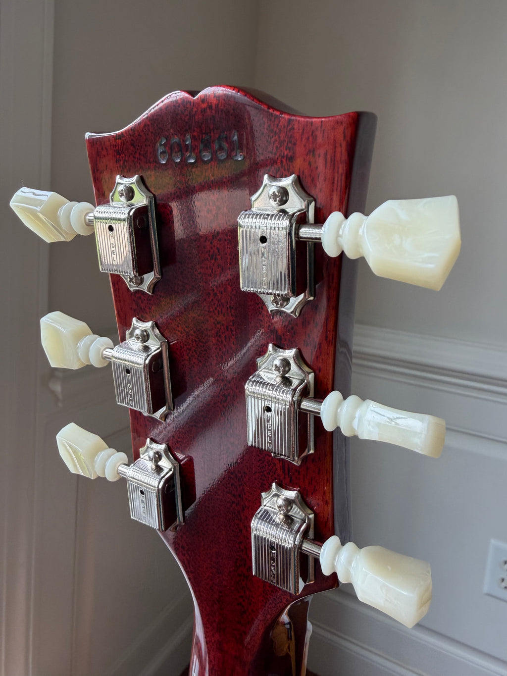 2026 Gibson Custom Shop ‘61 Les Paul SG Standard Stop Tail VOS - Cherry Red