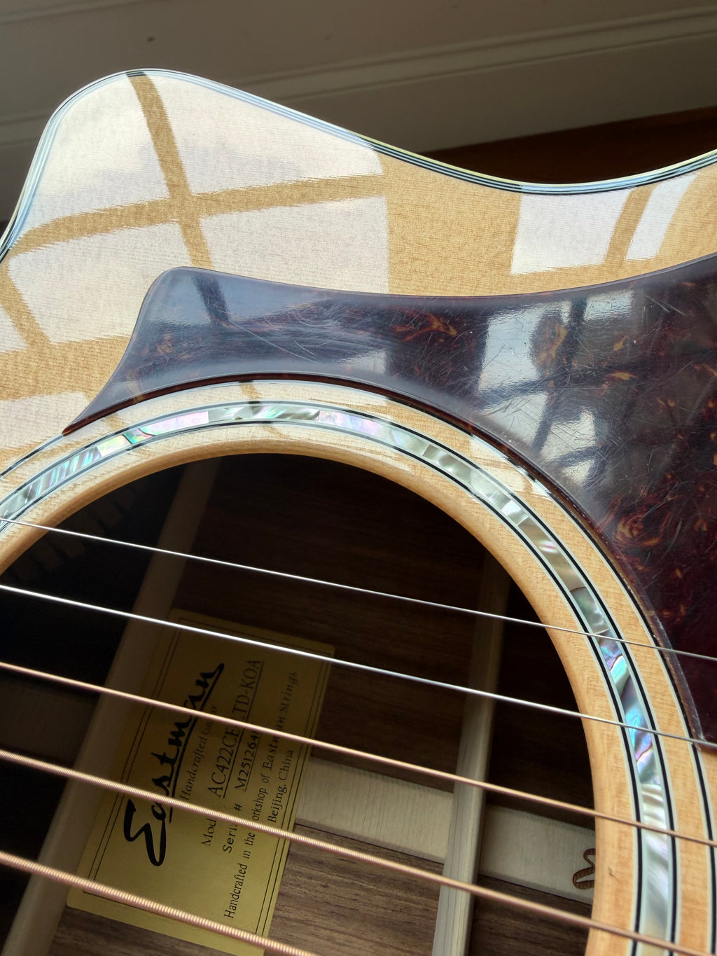 2025 Eastman AC422CE KOA Limited Edition Acoustic Electric
