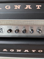 2025 Magnatone Super Fifty-Nine M80 Guitar Amp Head and Cab Stack - Image 4