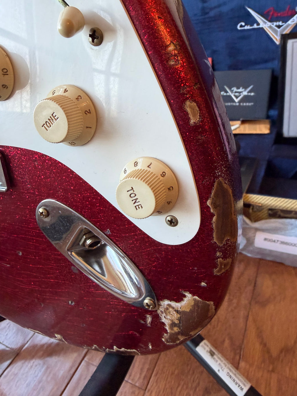 2026 Fender Custom Shop ‘57 Stratocaster SR25 Heavy Relic - Red Sparkle