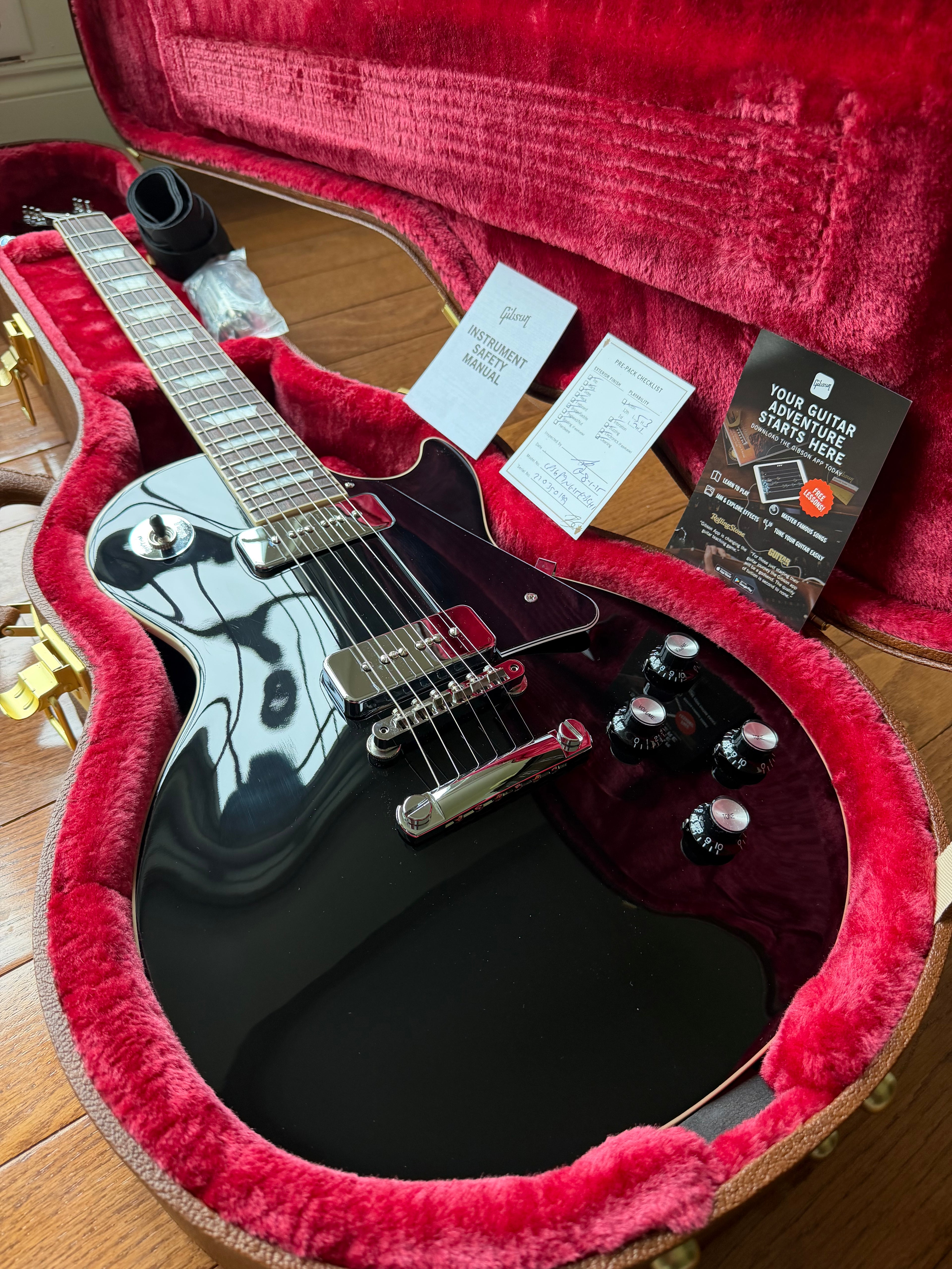 2025 Gibson Les Paul Standard Noel Gallagher Signature - Ebony Black