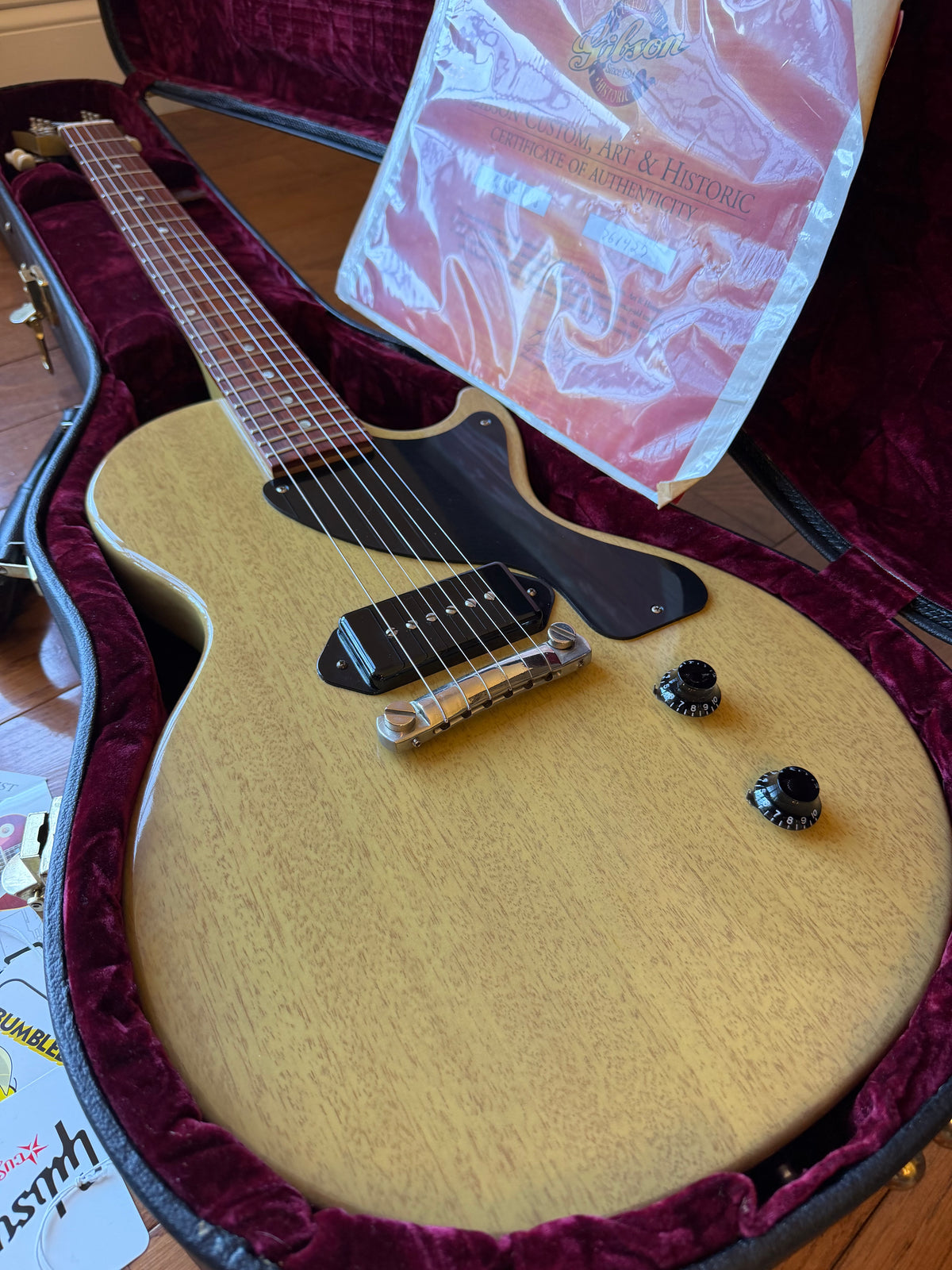 2006 Gibson Custom Shop ‘57 Les Paul Junior VOS - TV Yellow