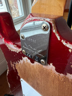 2025 Fender Custom Shop Stratocaster Pro SR25 Super Heavy Relic - Candy Apple Red - Image 11