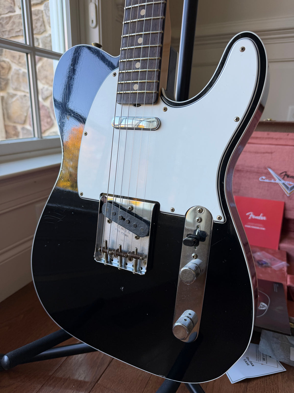 2026 Fender Custom Shop ‘60 Telecaster Custom Limited Edition LR25 Journeyman - Black