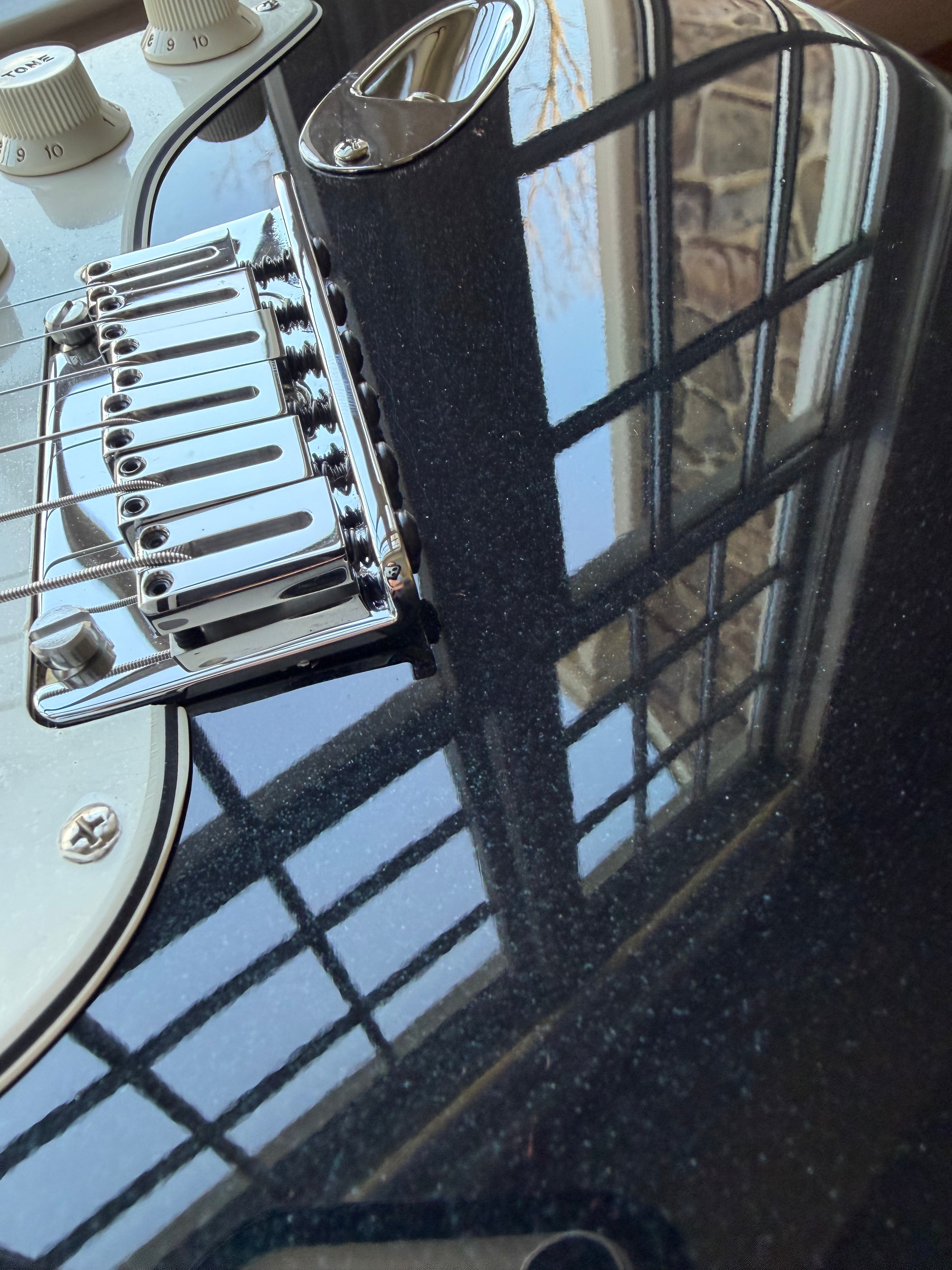 2025 Fender Custom Shop Stratocaster Limited Edition Custom Deluxe W25 NOS - Black Sparkle - Image 14