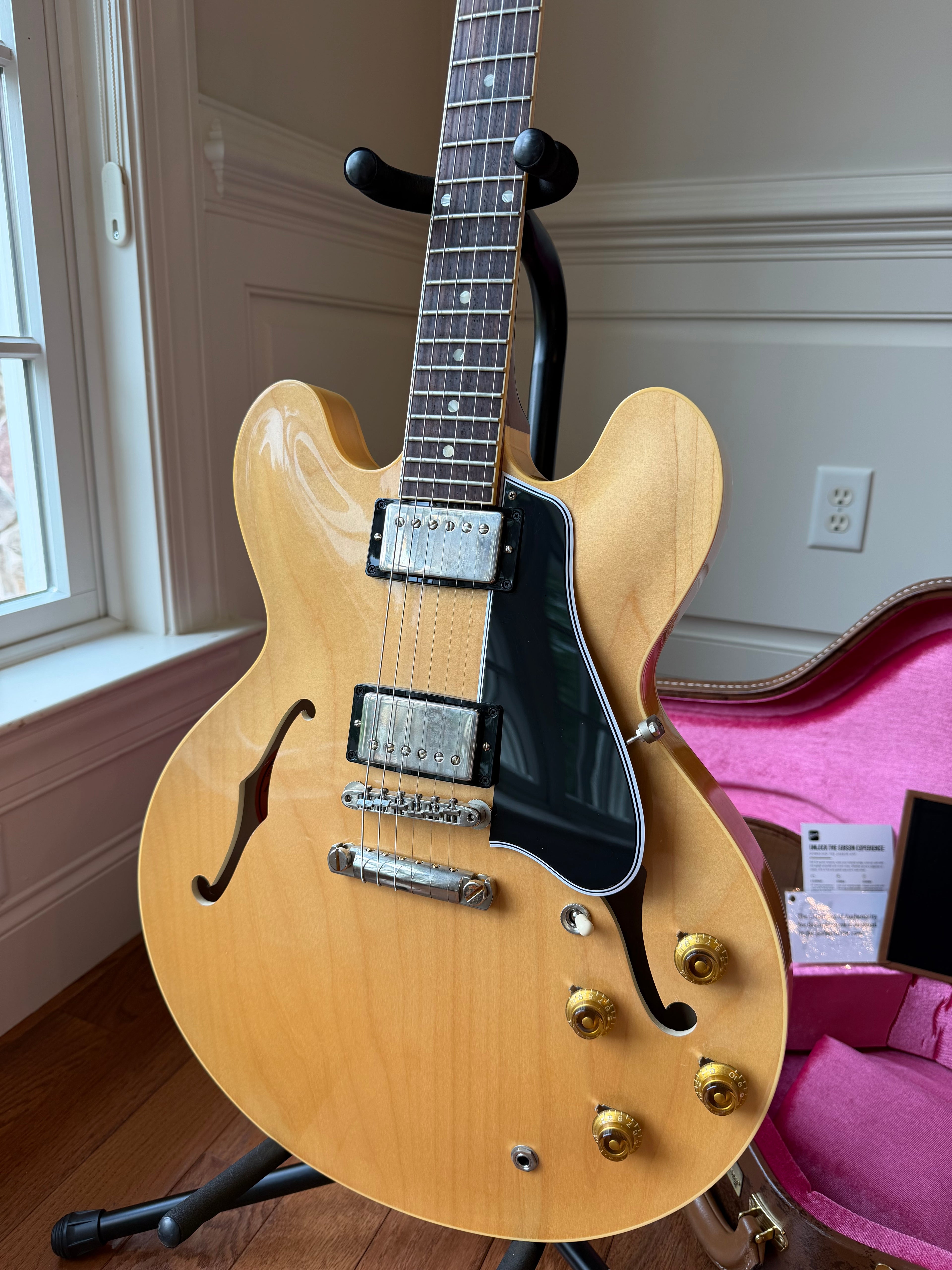2024 Gibson Custom Shop ES-335 ‘59 VOS - Vintage Natural