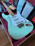 2025 Fender Custom Shop '54 Stratocaster B4 Fat LTD Relic CC - Super Faded Aged Surf Green - Image 1