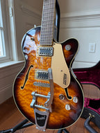 2024 Gretsch G5655T-QM Electromatic Center Block Jr. Hard Shell Case - Sweet Tea