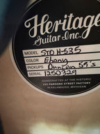 2025 Heritage H-535 Standard - Ebony Black