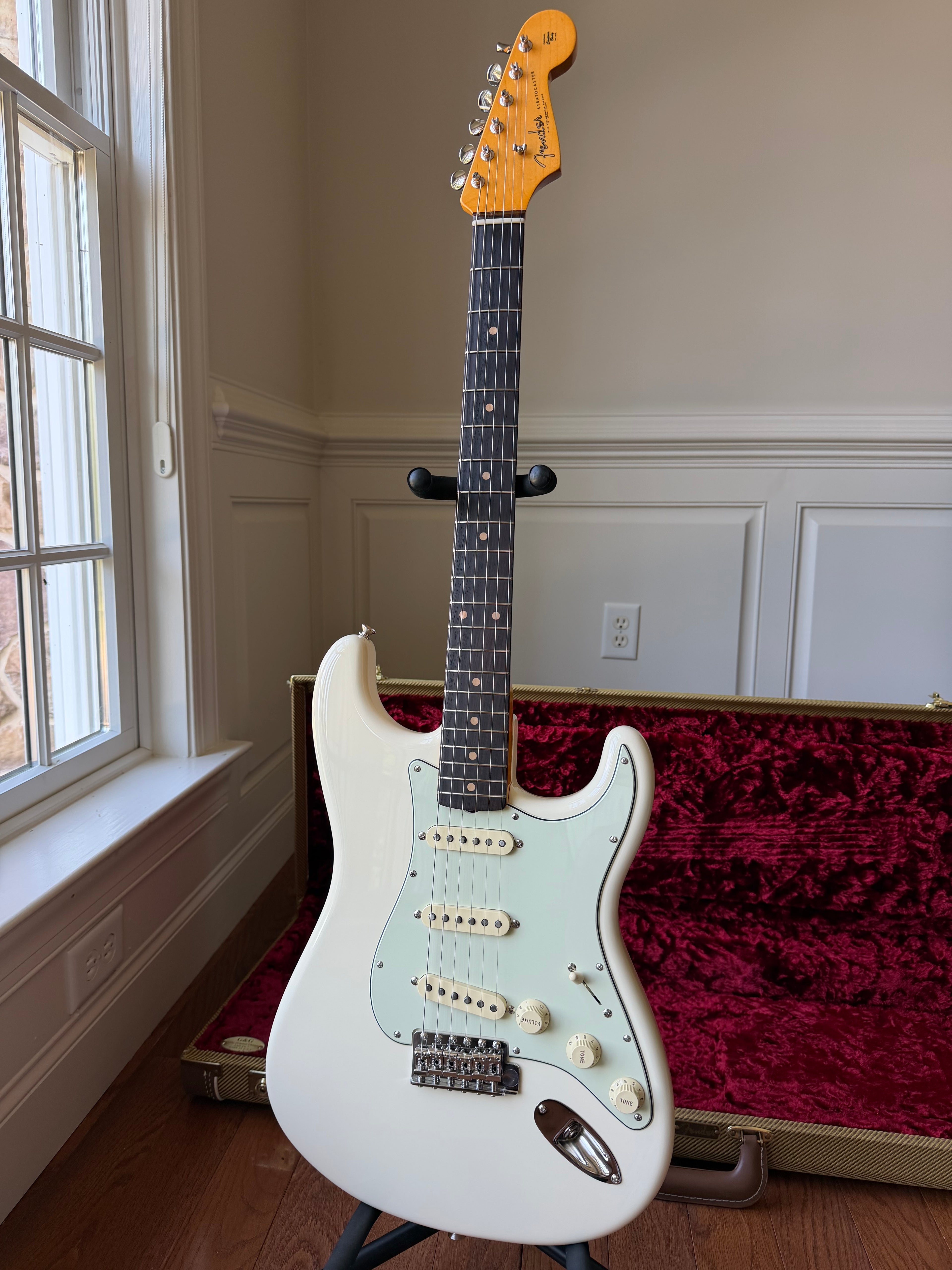 2026 Fender American Vintage II ‘61 Stratocaster - Olympic White