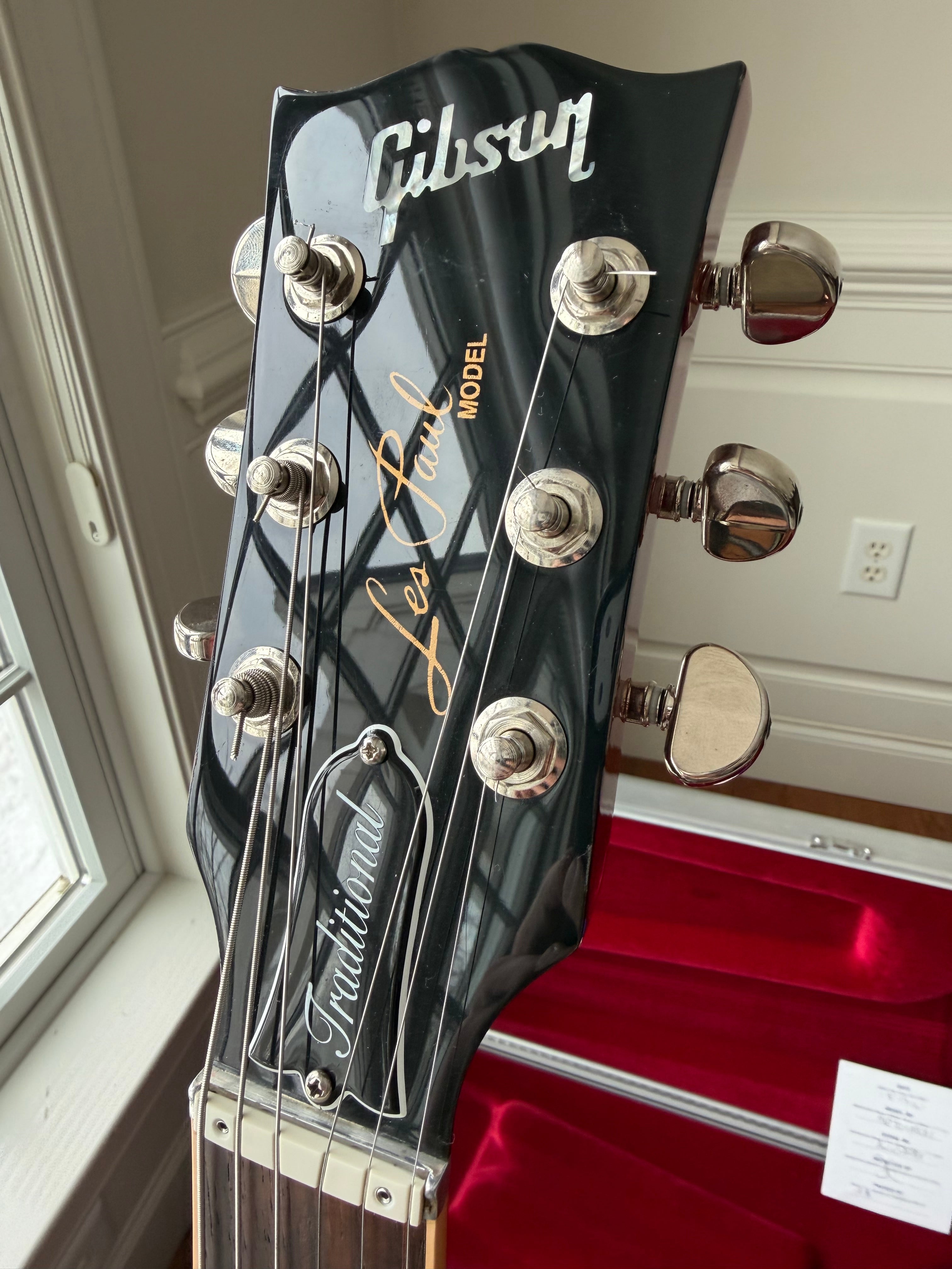 2016 Gibson Les Paul Traditional HP High Performance - Cherry Sunburst - Image 8