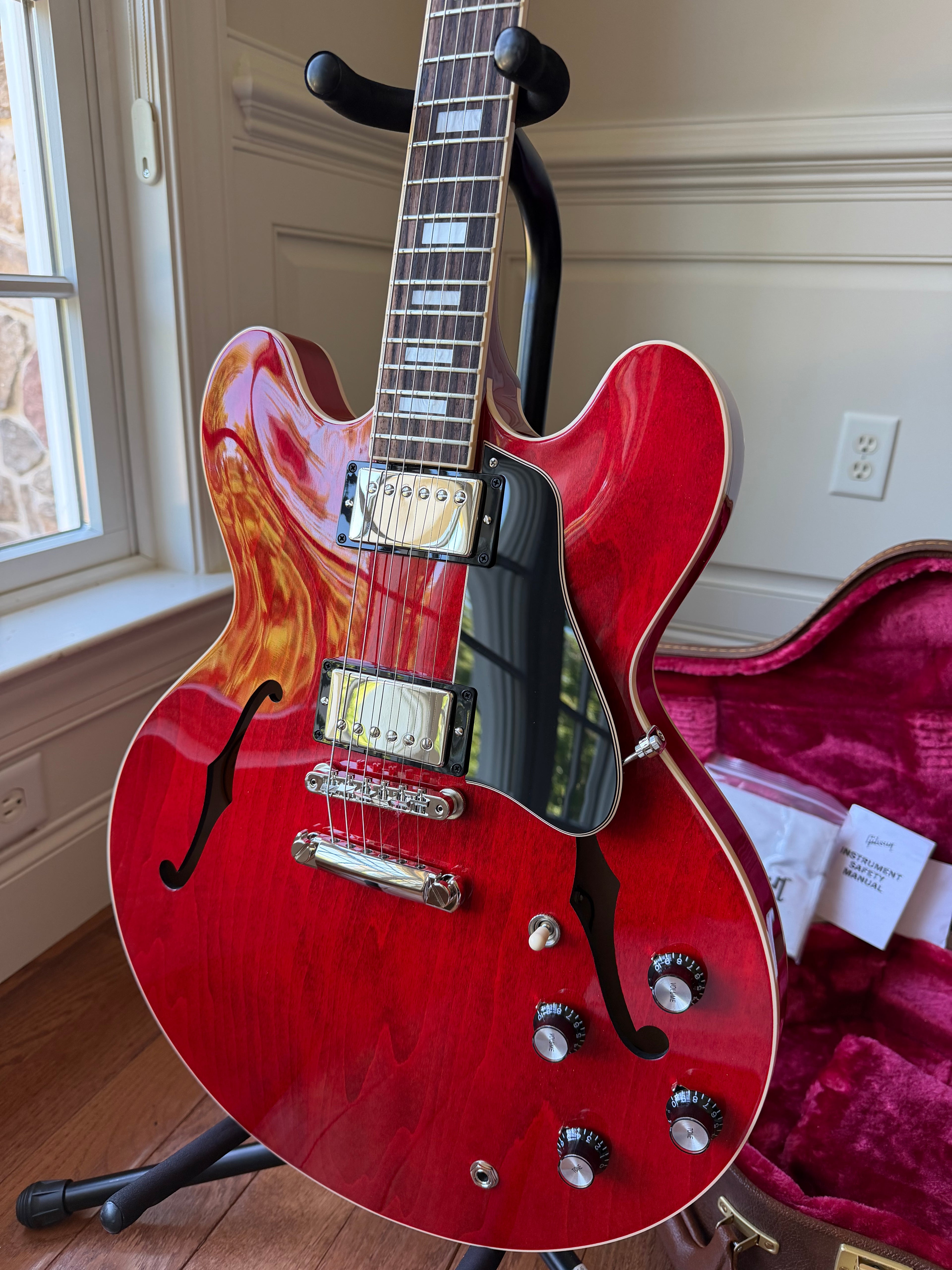 2026 Gibson ES-335 Gloss - Sixties Cherry Red