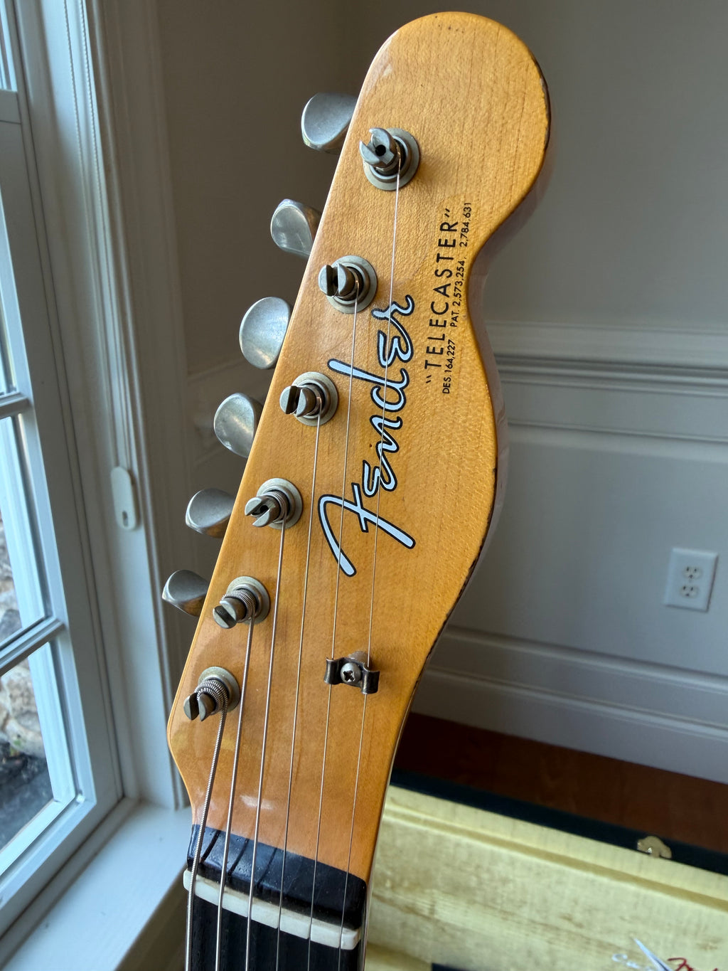 2025 Fender Custom Shop ‘63 Telecaster LR25 Relic - Aged Lake Placid Blue