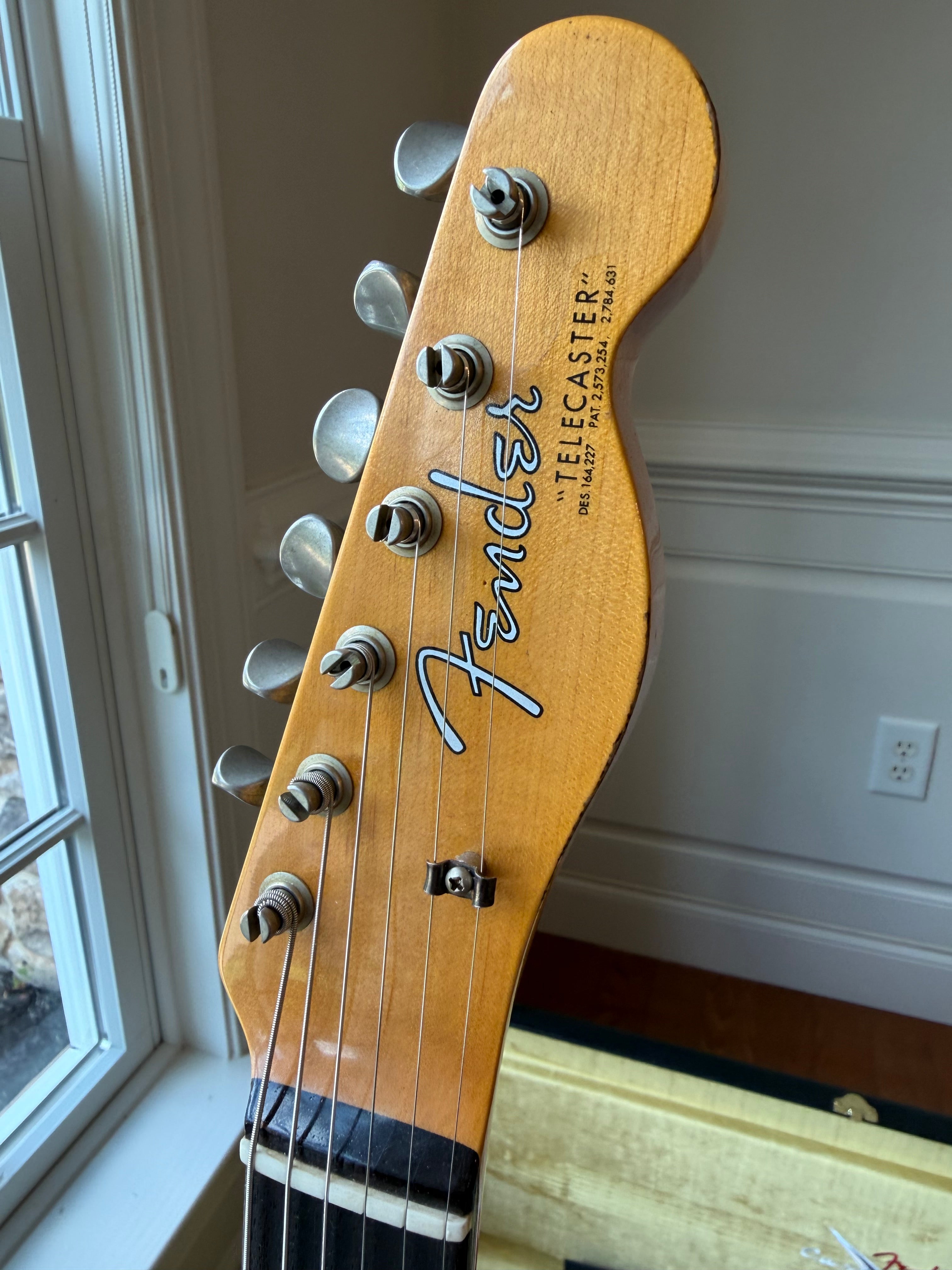 2025 Fender Custom Shop ‘63 Telecaster LR25 Relic - Aged Lake Placid Blue