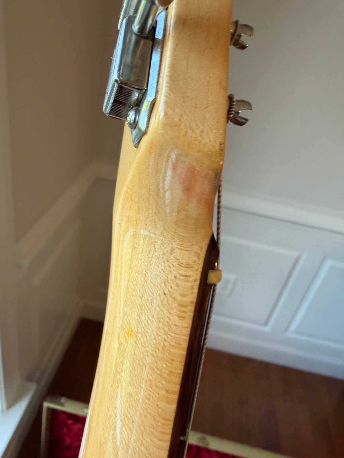 2019 Fender American Telecaster Jimmy Page Signature Mirror - White Blonde