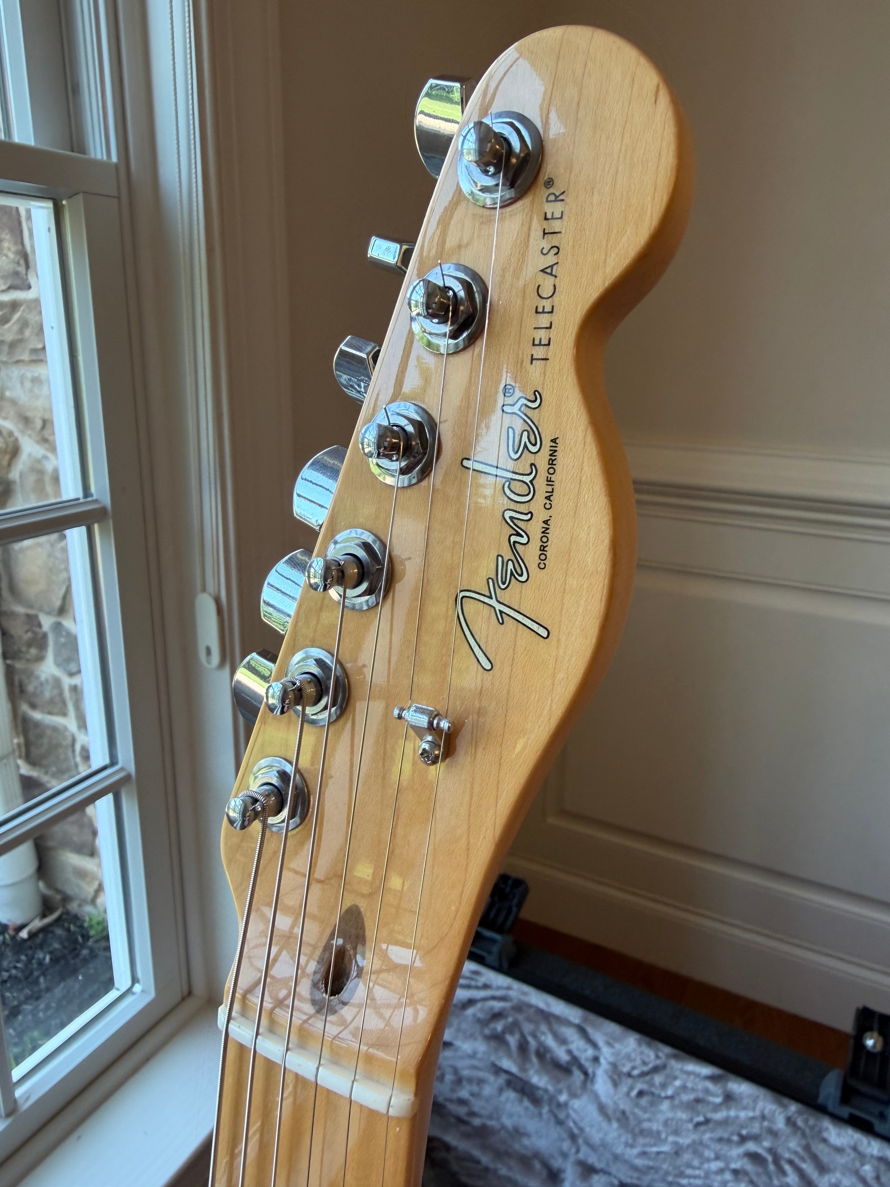 2025 Fender American Nashville Telecaster Mod Shop Maple - Black