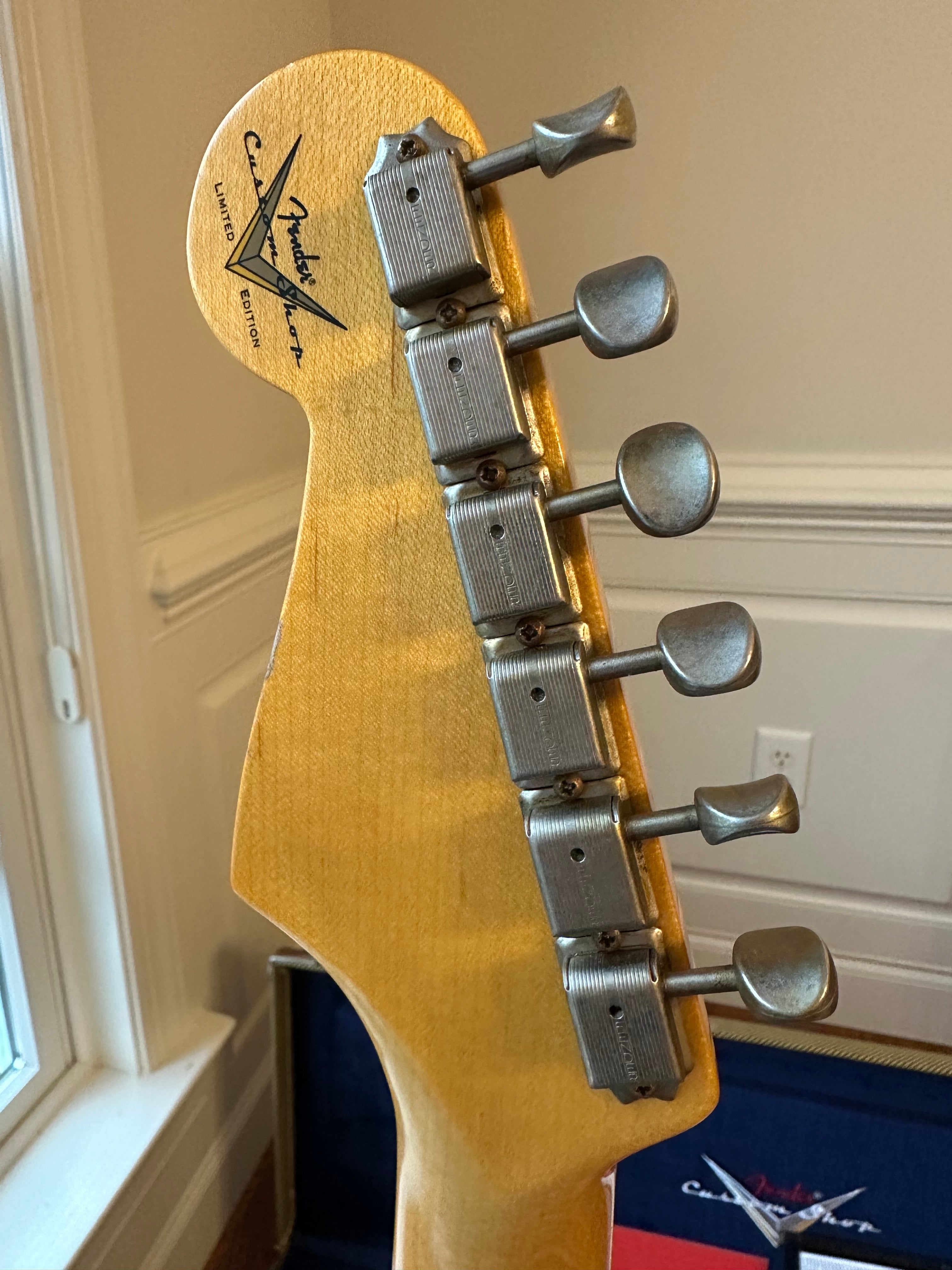 2025 Fender Custom Shop Fat 50s Stratocaster Relic B2 Limited - Super Faded Aged Sea Foam Green - Image 10