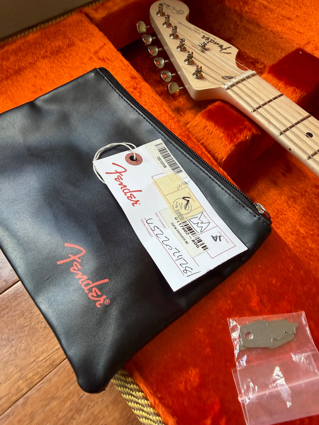 2022 Fender American Stratocaster Eric Clapton Signature - Olympic White