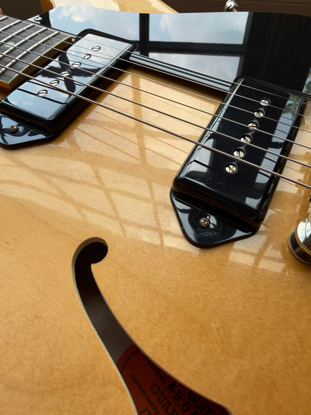 2026 Gibson Custom Shop ES-330 ‘59 Reissue VOS - Vintage Natural