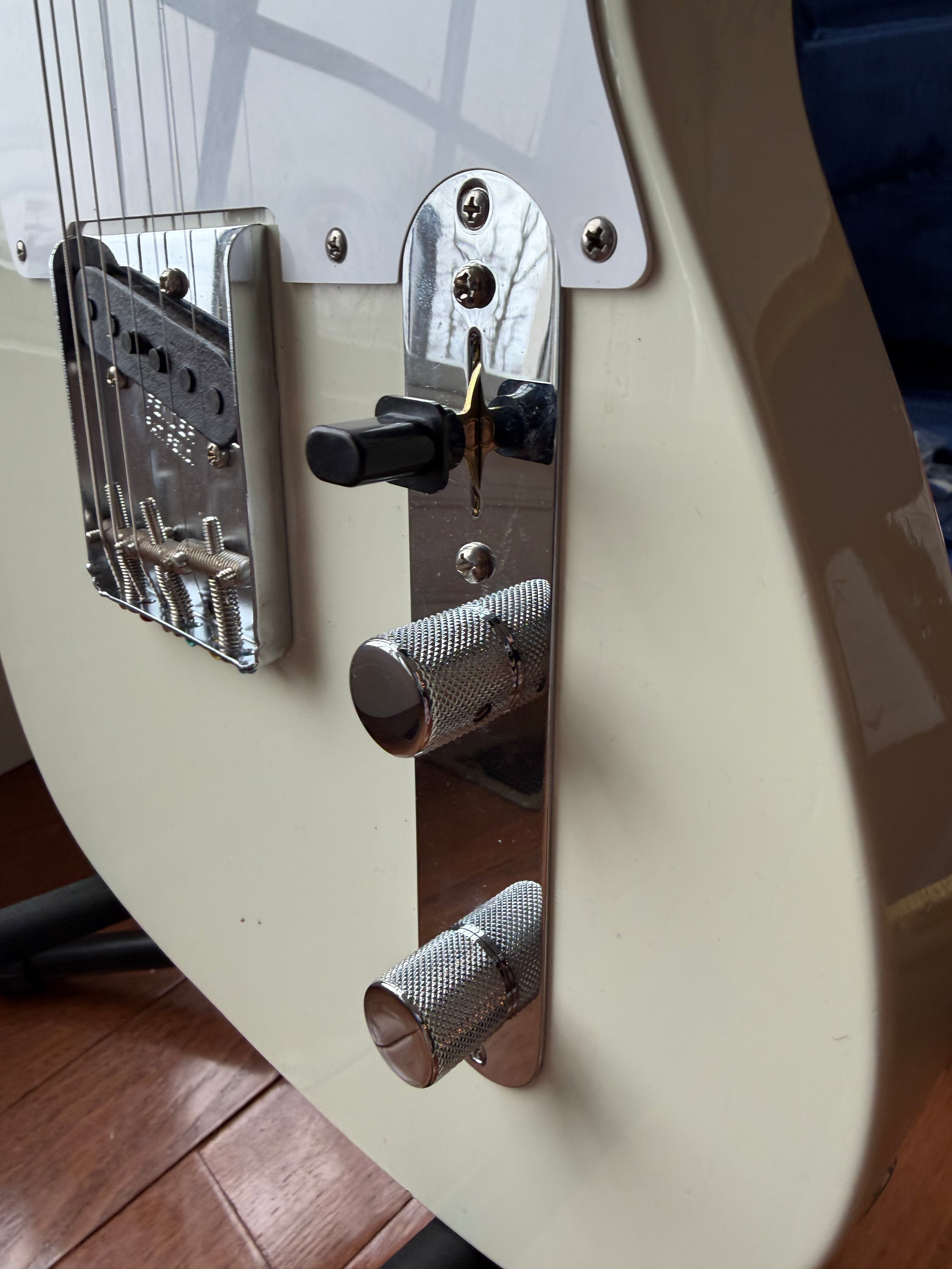 2025 Fender Custom Shop Telecaster Jimmy Page Signature Journeyman Relic - White - Image 6