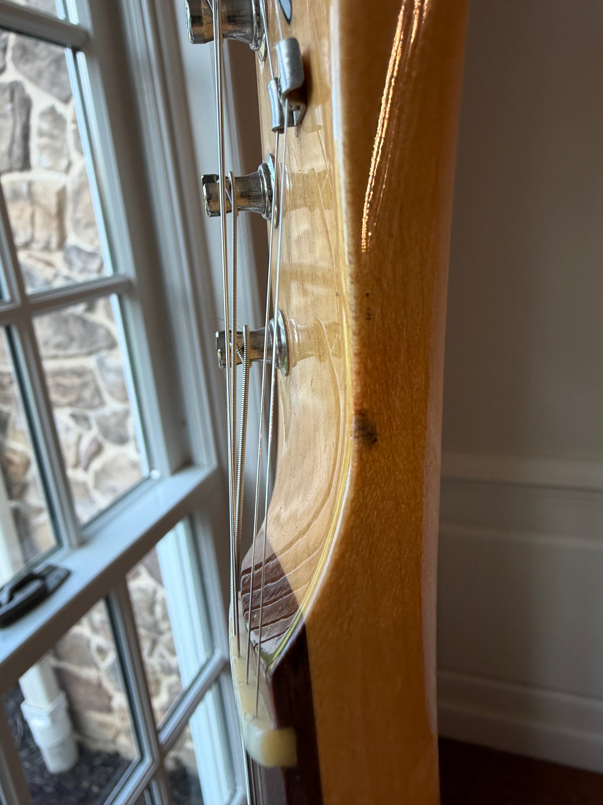 2019 Fender American Telecaster Jimmy Page Signature Mirror - White Blonde