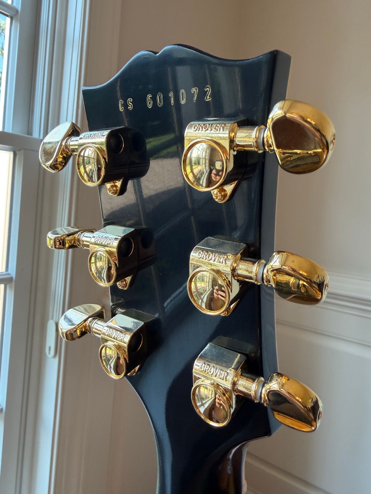 2026 Gibson Custom Shop Les Paul Custom Peter Frampton “Phenix” Inspired VOS - Ebony Black