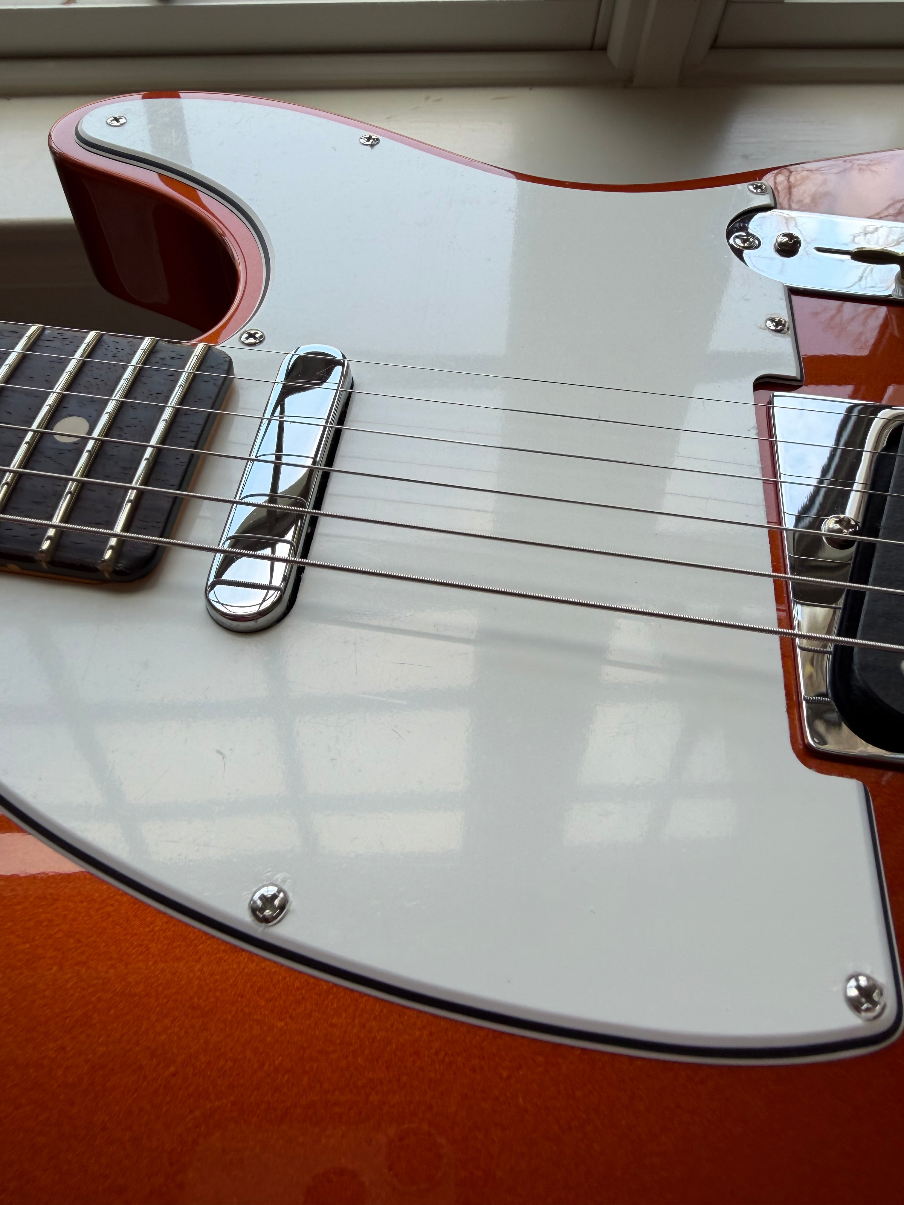 2025 Fender Custom Shop Telecaster W25 Custom Deluxe NOS Limited Edition - Fire Mist Orange - Image 14